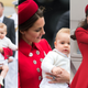 Illustration for article titled Duchess Kate, Prince William and Prince George Deplane in High Style